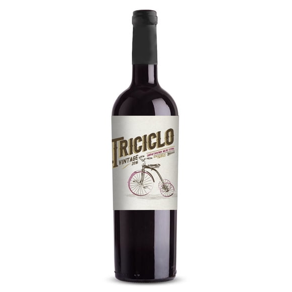 Vino Tinto Triciclo 750 ml Vid Mexicana Vino Tinto