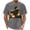 Gray, variant on Xdegoge Men Vintage Halloween Graphic Tees Floral Pumpkin Cat Top Short Sleeve Casual Crewneck T-Shirt Novelty Fall Clothing for Holiday Festival Lounge Wear