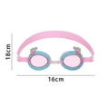 thumbnail image 2 of Gafas de natación para niños antivaho impermeables de dibujos animados ajustables de 2 piezas - Cerdo rosa Ormromra CPB-DE-WX315-2, 2 of 5