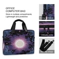 thumbnail image 4 of 16" Laptop Briefcase for Work Travel Laptop Shoulder Bag Carrying Handbag Laptop Case Solar Vortex, 4 of 8