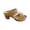 Brown, variant on Women’s 2025 Summer Two-Strap Ankle Sandals Adjustable Low Block Heel Slides - Backless Mule Design for Beach Walking, Travel & Everyday Comfort