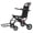 Black, variant on Anvazise Lightweight Foldable Transport Wheelchair,Manual Wheelchair,Adults Transport Chair, Compact Travel Chair,Narrow Doorways Wheel Chair,Hand Push Mobility Scooter with Pull Bar,17.7 Inches