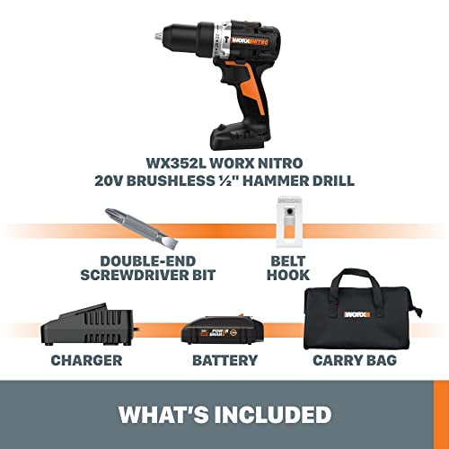 Worx 392 best sale