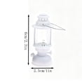 thumbnail image 6 of Mini Vintage LED Lantern Ornaments, Retro Small Oil Lamp Hanging Night Light for Halloween Christmas Table Decor, 6 of 6