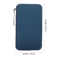 thumbnail image 2 of Raindrops Wallet 80 Capacity Portable VCD Storage Hard Shell Organizer Blue, 2 of 6
