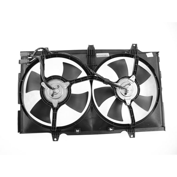 Agility Auto Parts 6029105 Dual Radiator and Condenser Fan Assembly for Nissan Specific Models