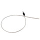 thumbnail image 4 of Cable pastilla piezoeléctrico duradero superdelgado debajo del sillín para guitarra negro y plateado, 4 of 7