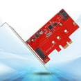 thumbnail image 4 of Tarjeta adaptadora, PCI-E de escritorio a M.2 PC Eto SSD Tarjeta de expansión Tarjeta elevadora SSD Diseño de próxima generación, 4 of 8