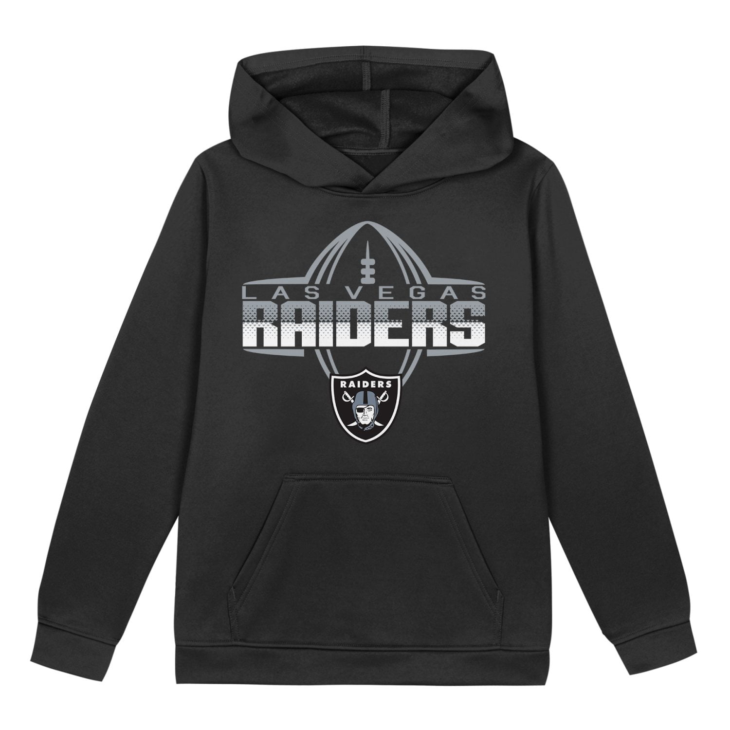 LAS VEGAS RAIDERS NFL Boys Hoodie Fleece Game Day Fan Apparel
