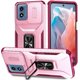 thumbnail image 1 of Funda para GANGXUN Motorola Moto G22 - Soporte metálico, Función magnética, Rosa, 1 of 5