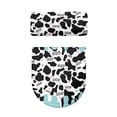 thumbnail image 5 of HELLHERO Toilet Seat Cover Soft & Non-Slip Toilet Top Cover Stays in Place 2 Pack Cow Stripe Pattern, 5 of 8