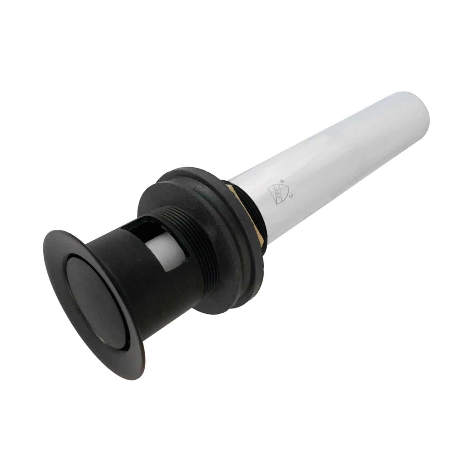 Brass, Bathroom Sink Drain, Push Pop-Up Drain with Overflow KB8106