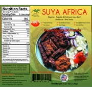 Suya Africa: Africa's Most Popular Hot & Spicy Delicious Suya Beef Barbecue / Beef Jerky - A Taste of Home Away from Home, 4.23oz (120g) / Pack (1 Pack)