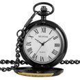 thumbnail image 4 of Reloj de bolsillo Realpoo de cuarzo - Negro, 4 of 8