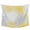 Yellow, variant on Aqua White Large Tapestry for Bedroom Wall Hanging Tapestry, Abstract Grey Chrysanthemum Flower Floral Ceiling Backdrop Tapestries Poster Blanket Wall Decor for Teens Room Living Room Dorm 100" x 59"