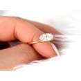 thumbnail image 2 of 2.00 Ct Marquise Cut Simulated Diamond Solitaire Women's Wedding Ring 14K Yellow Gold Plated 925 Silver, 2 of 4