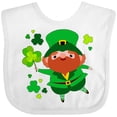 thumbnail image 3 of Inktastic Cute Leprechaun for St. Patrick's Day Boys or Girls Baby Bib, 3 of 4