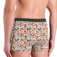 thumbnail image 4 of Men's Boxer Briefs, funny mushrooms Soft Comfy Mens Underwear Boxer Briefs Breathable With Widen Waist, 4 of 7