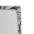 thumbnail image 2 of Ambesonne Octopus Fitted Sheet, Style Mandala Motif, Twin XL Size, Black White, 2 of 2