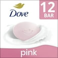 thumbnail image 4 of Dove Beauty Bar Women's Bath Soap Pink Rosa, 3.75 oz 12 Bars, 4 of 13