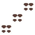 thumbnail image 4 of kurtrusly Semelles Ajustables pour Talons Hauts, Réparation de Talons Personnalisable, Café 3Set, 4 of 6