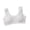 White, variant on Girls Training Bras for Teens 9-16 Seamless Sports Bras with Soft Padding Bras Big Girls Crop Top Underwear