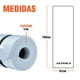 thumbnail image 4 of Tapete Para Yoga Altera NBR1216 C/ Correa Fitness 183 x 61cm Color Azul Maya, 4 of 6