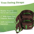 Swurfer Tree Swing Strap Hanging Kit, For Any Swing or Hammock, 60