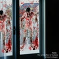 thumbnail image 5 of Bloody Halloween Decorations Spooky Door Cover, Horror Zombie Window Clings, Scary Halloween Party Wall Decal Bedroom Inside Decor, 5 of 5