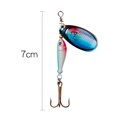 thumbnail image 2 of Cebos de pesca de lentejuelas giratorias de metal Spinning Lure Fishing Swimbait (Azul) Ehuebsd Para estrenar, 2 of 9