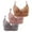 Khaki, variant on FUNUONY BIG Sale!! Bras for Women No Underwire Push Up 3 Pack Thin Laceless Comfortable Breathability Underwear Large Size Brater Buckle Female Bra V Neck Vest Bralette Wireless Bra Grey S