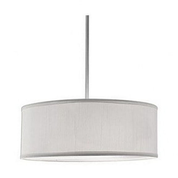41073W-Kuzco Lighting-Gregory - 3 Light Pendant-6 Inches Tall and 15.38 Inches Wide-White Finish -Traditional Installation