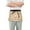 Cute Shiba Inu Dogs, variant on Various Pose Sloths Server Apron with 3 Pockets Waterproof Waitress Waist Short Apron for Man Woman 12 Inches
