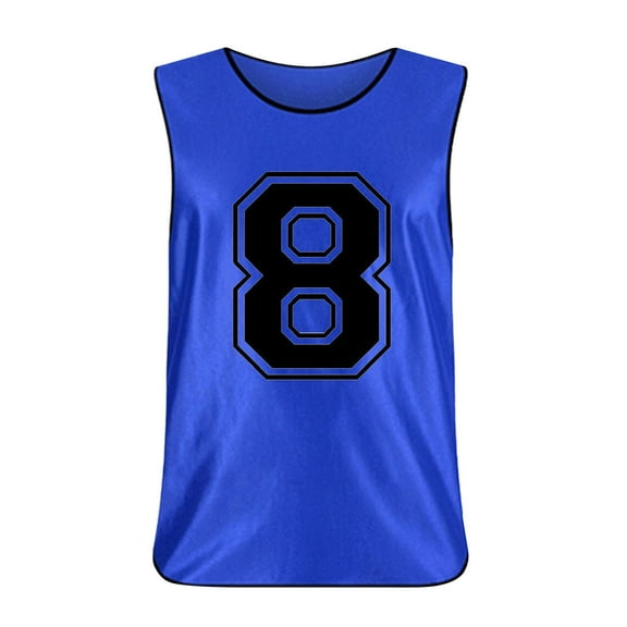 Youmylove Kids Basic Tees Top Boys Tank Tops Sleeveless Number 8 Print Round Neck Running Sports Casual Tank Top Athletic Clothing Summer Tops One Size(3-9 Years)