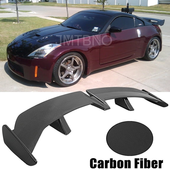 For Nissan 350Z 370Z 54" Rear Trunk Spoiler Racing Wing PRO Style Carbon Fiber