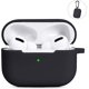 thumbnail image 1 of AirPods Pro, Compatible con Fundas AirPods Pro 2019 Funda de Silicona Líquida [LED Frontal Visible y Carga Inalámbrica] [con Mosquetón] Protección Híbrida Cubierta a Prueba de Golpes,Negro, 1 of 5