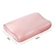 thumbnail image 3 of Funda de almohada de seda satinada | Funda de almohada con cierre de cremallera y protector de cuello | Suave y transpirable para dormir | 50 x 30 cm (19,68 x 11,8 pulgadas) | 1 unidad, 3 of 7