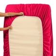 thumbnail image 3 of Clara Clark  Hotel Luxury 6 Piece Sheet Set - Super Soft Bedding Sheets & Pillowcases Full - Hot Pink, 3 of 5