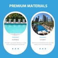 thumbnail image 2 of 1 Set of Aluminium Alloy Pool Pole Hanger Multi-function Yard Tool Hangers Pool Equipment Hooks, 2 of 5