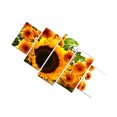 thumbnail image 3 of Pintura en aerosol colorida de pintura al óleo colorida de girasol de 5 paneles para arte moderno de pared de decoración del hogar Inevent JJ21624-00, 3 of 6