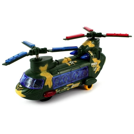 VT Military Army Chinook Bump 'N Go Toy (Best Military Helicopter In The World)