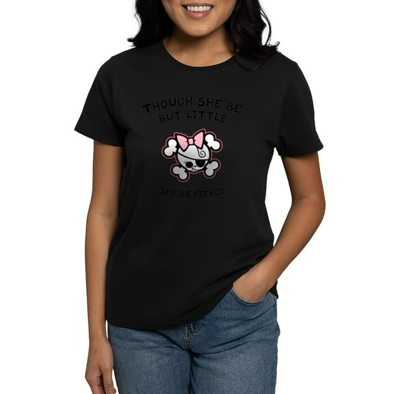 CafePress - She Be Fierce Women's Dark T Shirt - Women's Traditional Fit Dark T-Shirt