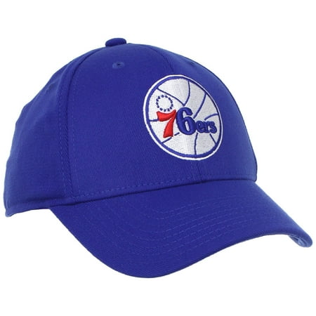 Flex Fit Pinstripe Hat - Adidas NBA Men's Philadelphia 76ers Structured Flex Fit Hat