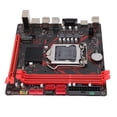 thumbnail image 1 of H81 Micro ITX Motherboard, DDR3, 1920x1080, 60Hz, SATA2.0, M.2 NVME, PCIE 2.0, LGA1150 Computer Motherboard for Core I7 I5 I3 CPU, 1 of 7