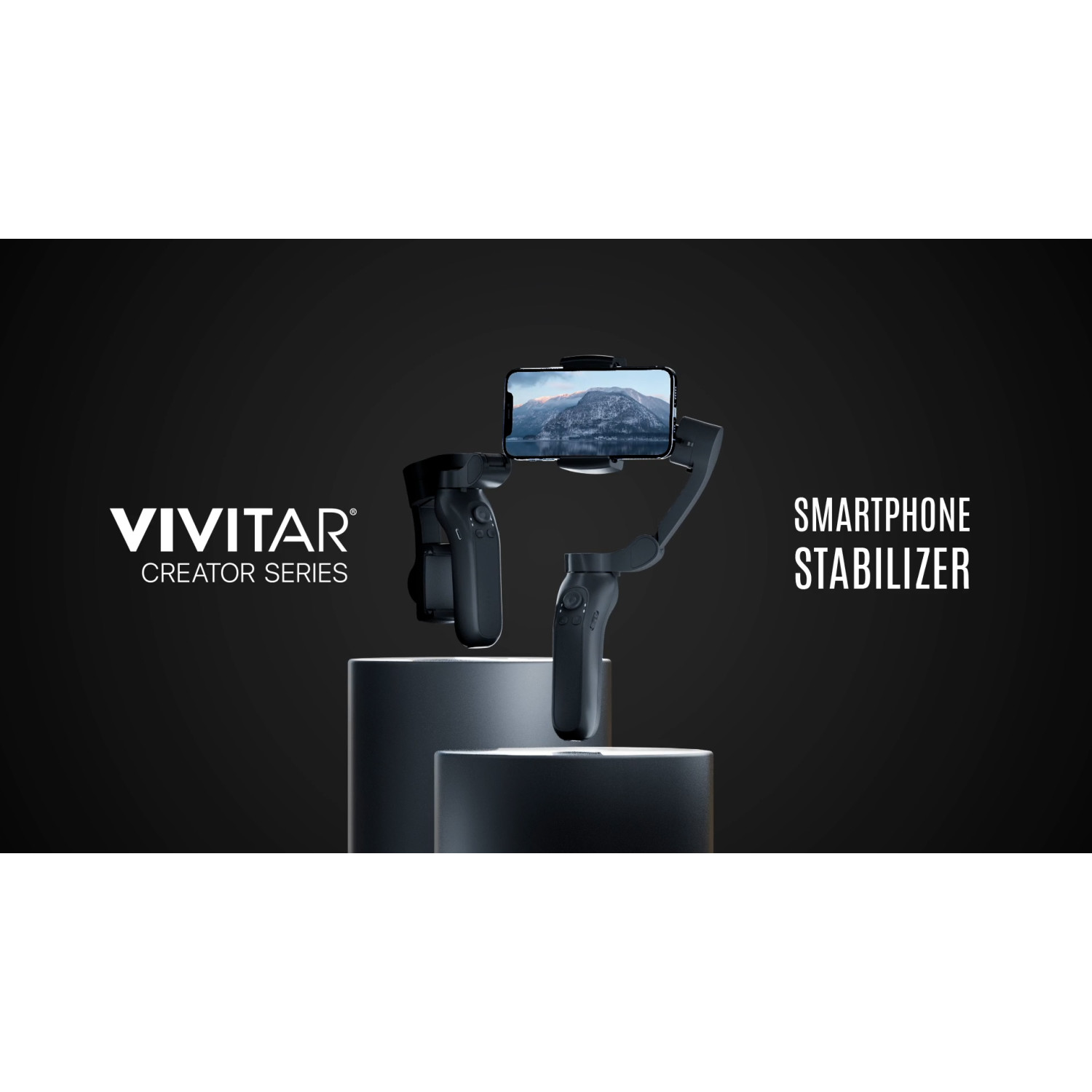 Vivitar Smartphone Stabilizer, 3-Axis Foldable Pocket Gimbal, Stable Perfect Selfies, Smooth Video, Compatible with iPhone and Android - image 5 of 15