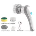 thumbnail image 2 of Electric Spin Scrubber Suitable for Bathroom Bathtub Kitchen,Portable Cordless Rechargeable Scrubber with 3, 2 of 5