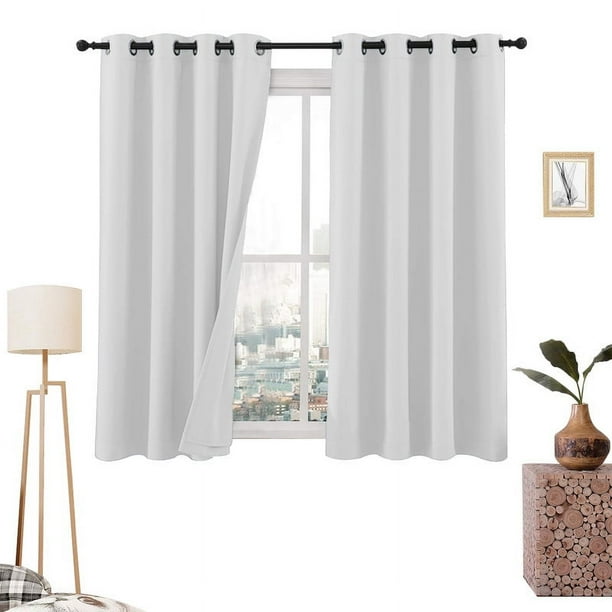 Cortinas Blackout 275cm Ancho X 160cm Alto MELOCOTTON HOGAR 2 Páneles