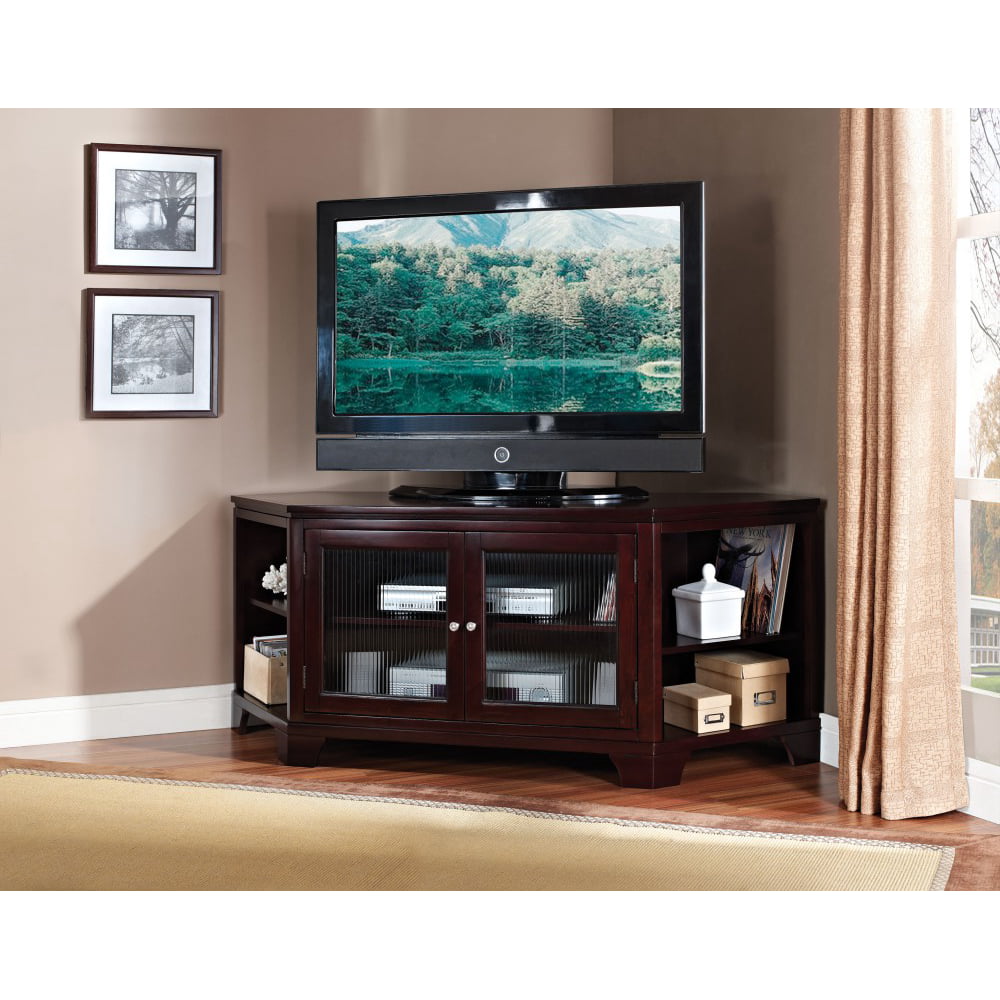 Simple Relax Namir Contemporary Corner Tv Stand ...