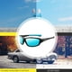 thumbnail image 3 of Gafas de sol polarizadas Hombres UV400 Gafas de conducción al aire libre (negro azul hielo) Likrtyny  paseo en bicicleta, 3 of 9