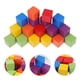 thumbnail image 4 of 1 bolsa de bloques de construcción de madera de haya de colores, preciosos bloques de construcción para educación temprana, 4 of 7